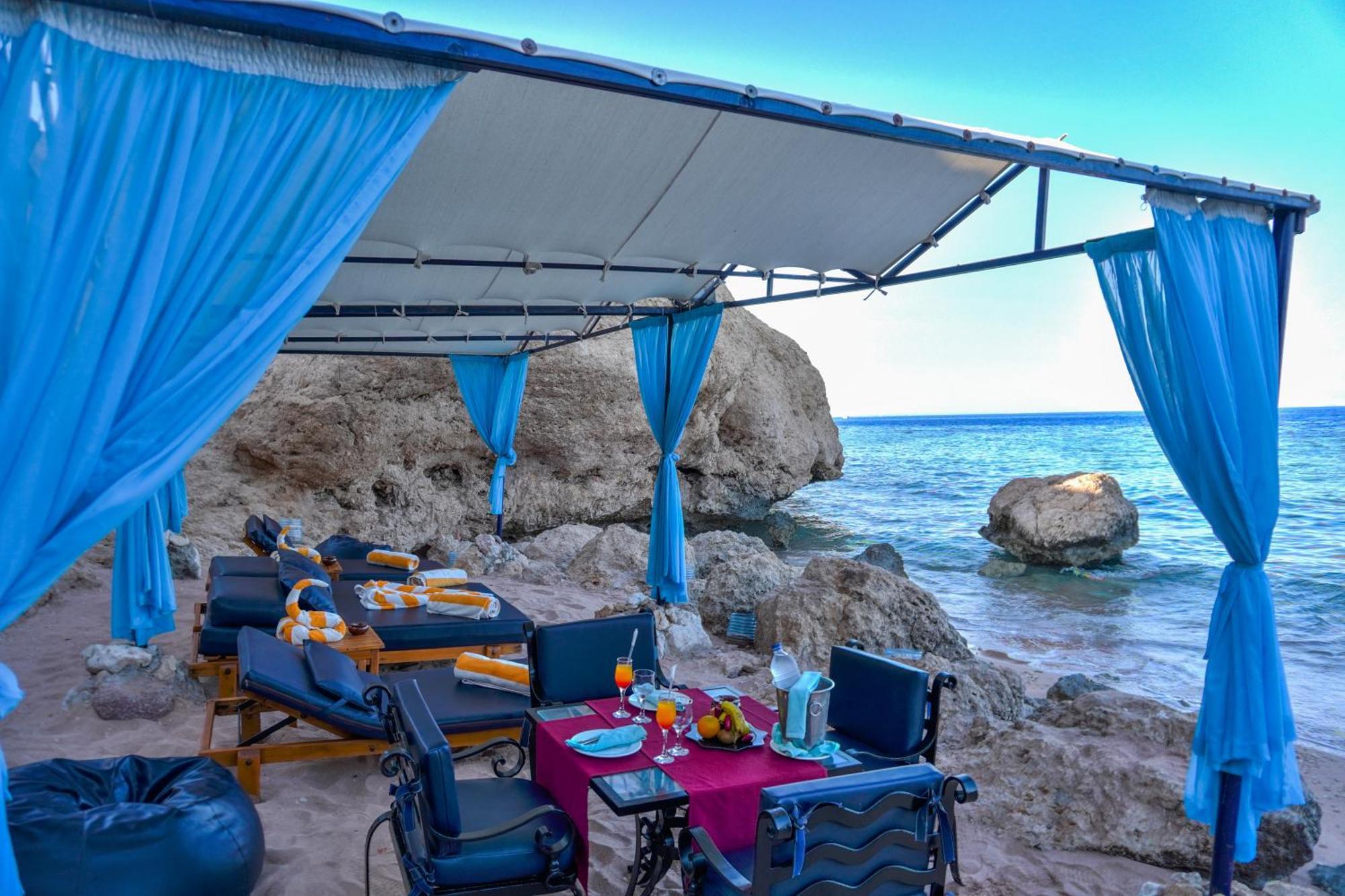 Safir Sharm Waterfalls Resort Exterior foto Beach bar in Sozopol