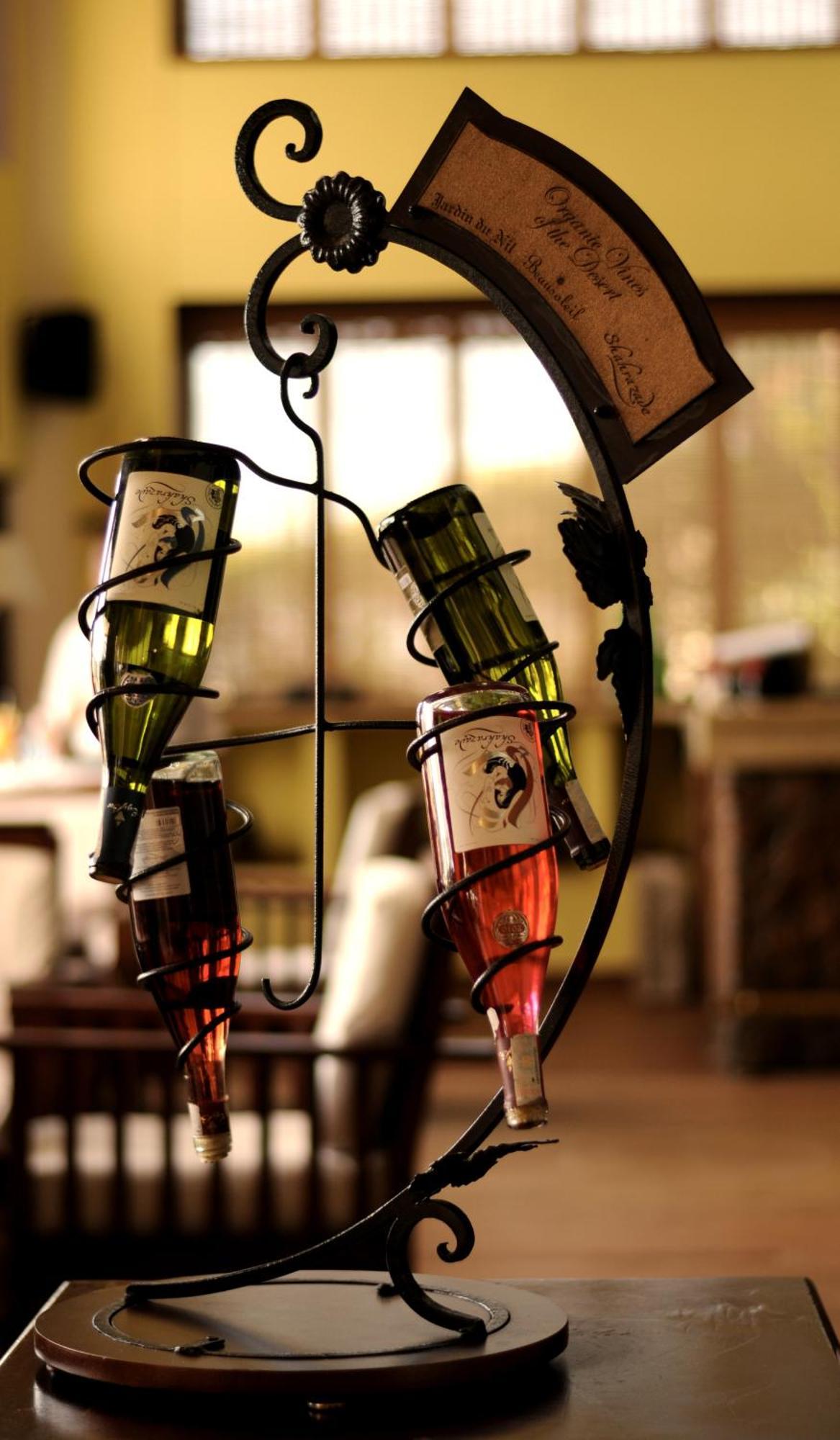 Safir Sharm Waterfalls Resort Exterior foto Wine bottles in a wine rack